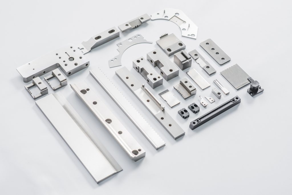 Lead cut punch parts machined from hardened tool steel